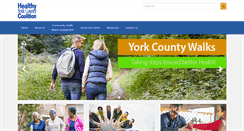 Desktop Screenshot of healthyyork.org