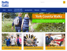 Tablet Screenshot of healthyyork.org